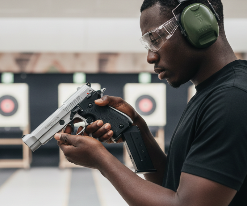 Ekol Special 99 White Blank-Firing Training Tool | Self-Defense Tool | White